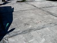 0001 CARRARA, COLONNATA, VERGHETO<br>In the village of colonnata, even the parking lot is paved with marble...